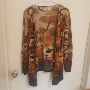 🌼3 for 22🌼VINTAGE Floral Cardigan